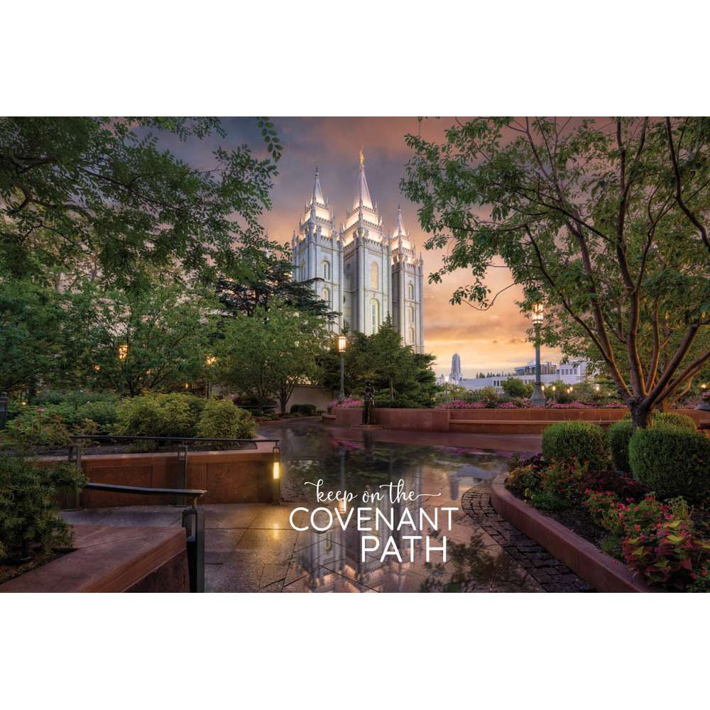 Salt Lake Temple Repositionable Poster, , large image number 0