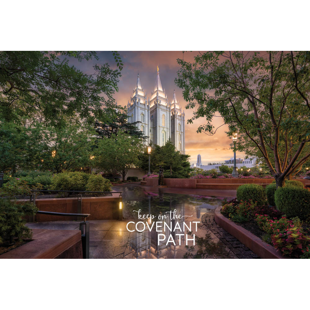 Salt Lake Temple Repositionable Poster