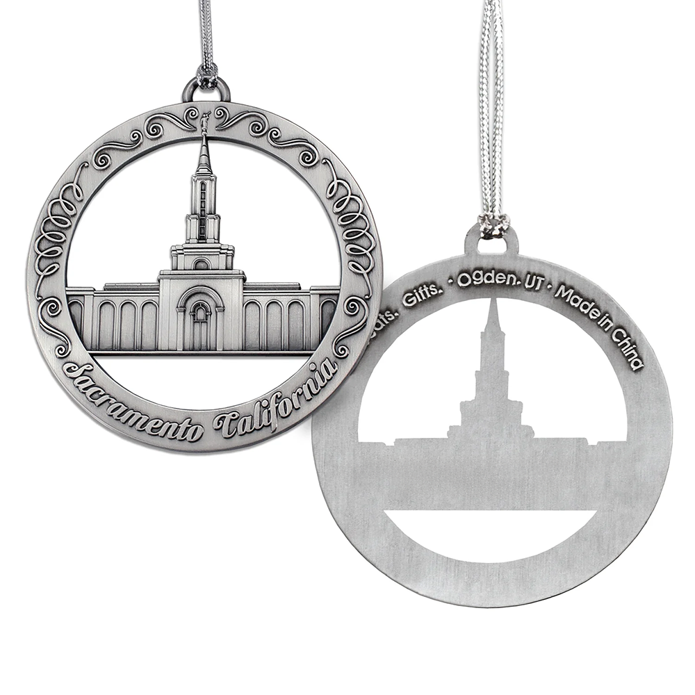 Sacramento Temple Ornament, , large