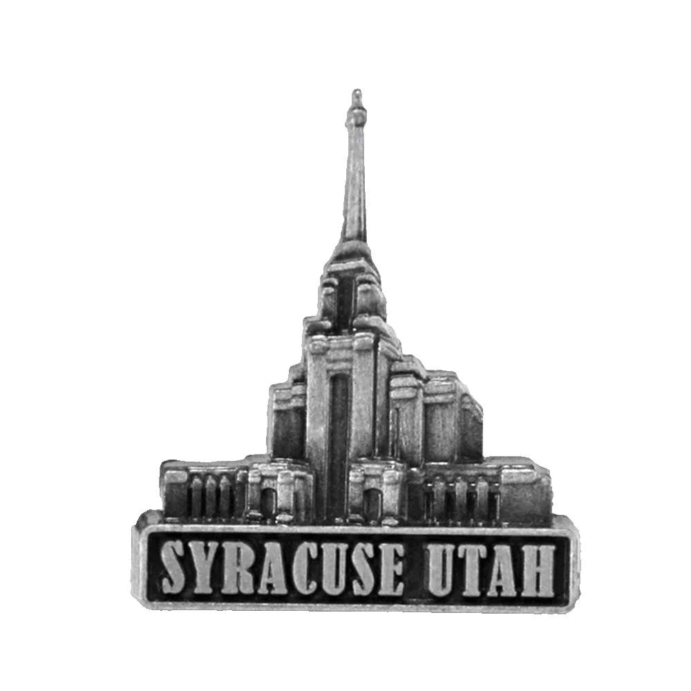 Pin Syracuse Temple Silver