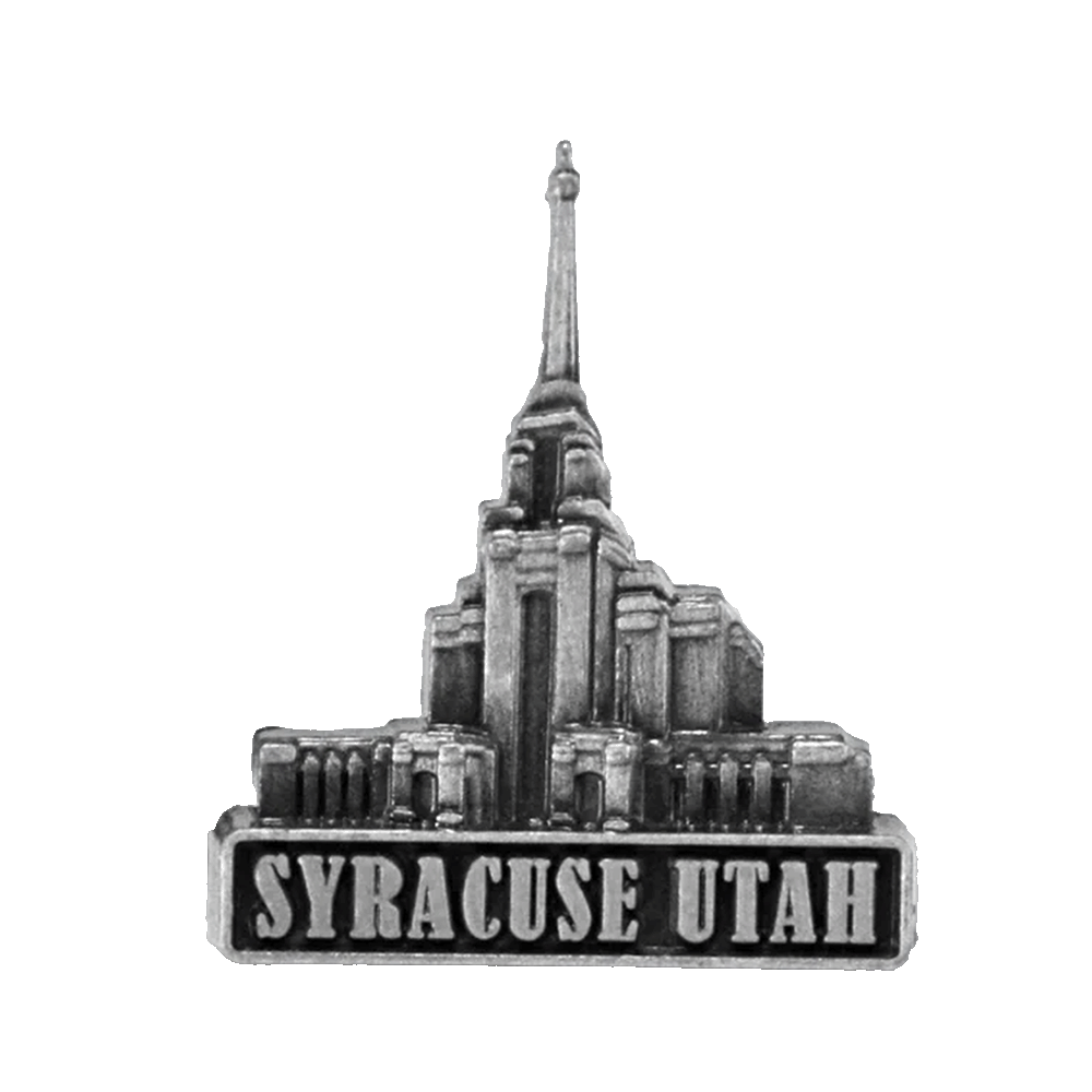 Pin Syracuse Temple Silver