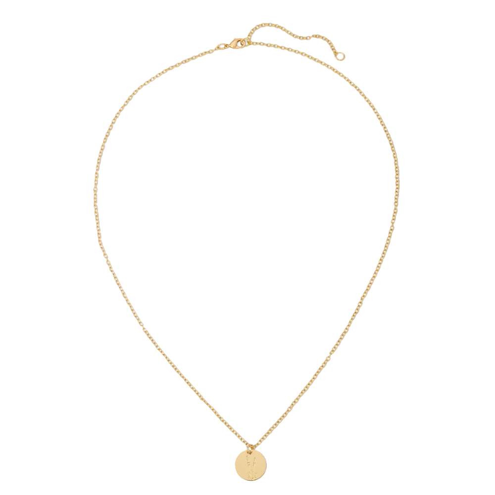 Lavender Botanical Necklace, , large