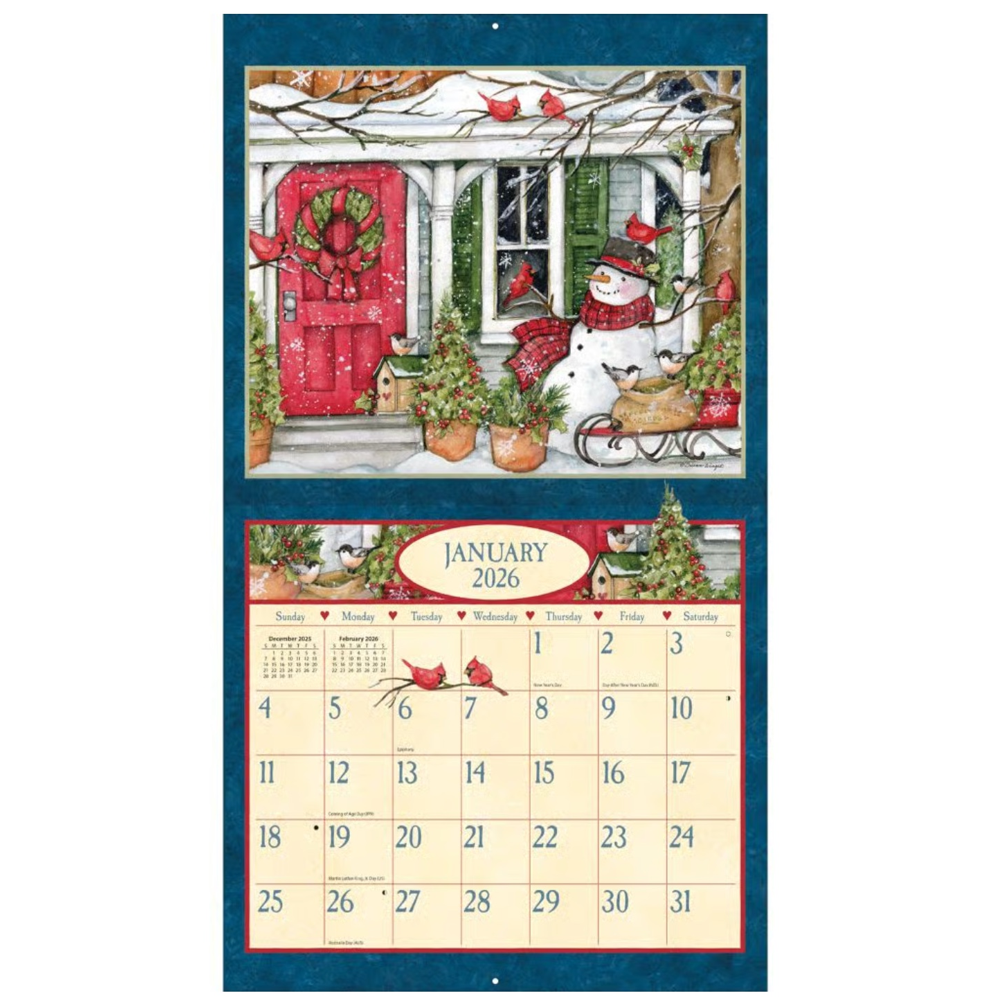 2026 Heart & Home Wall Calendar, , large