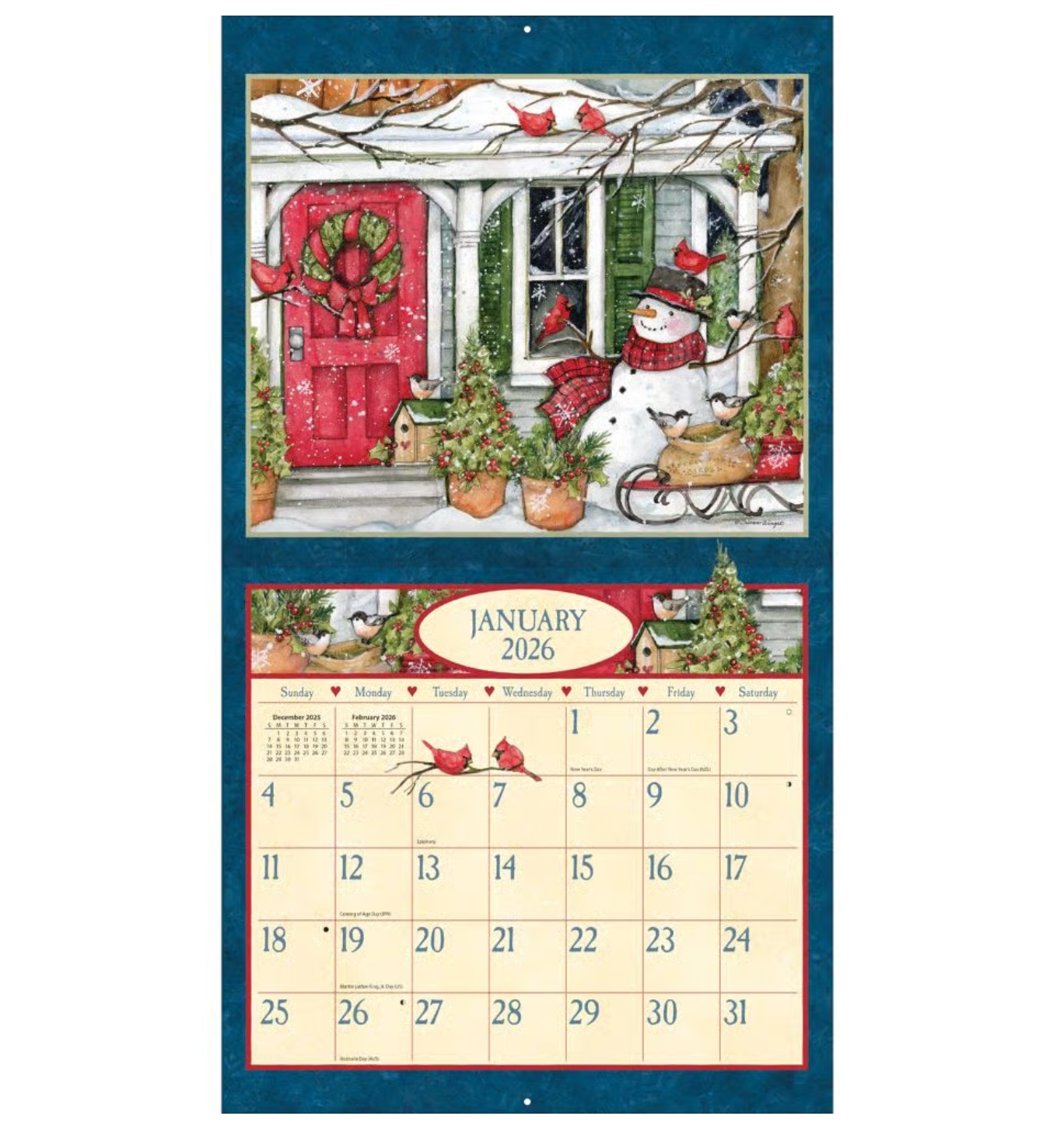 2026 Heart & Home Wall Calendar, , large