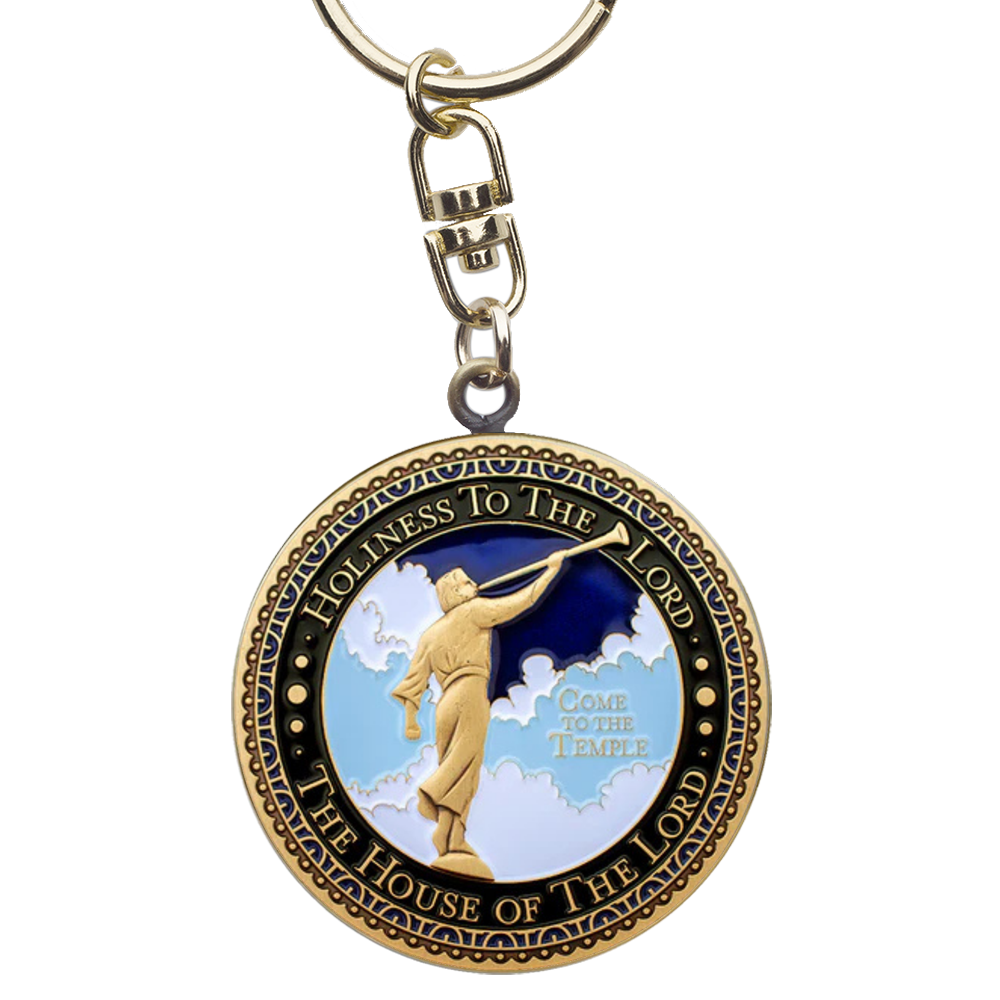 Payson Utah Temple Keychain, , large image number 2