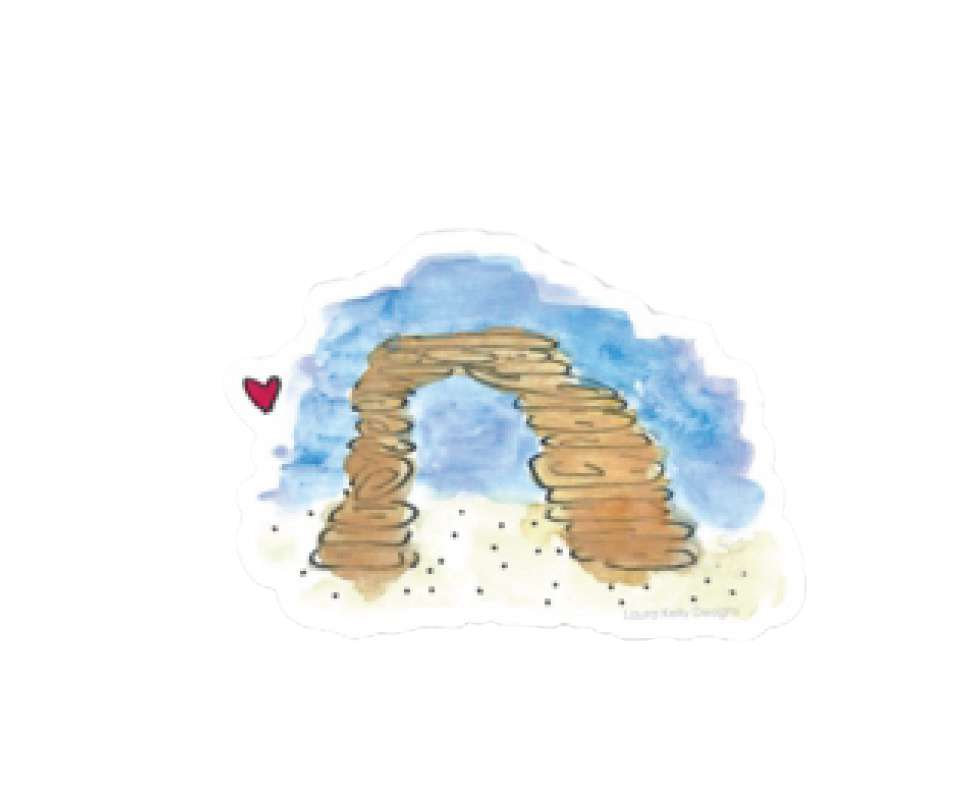 Arches Sticker