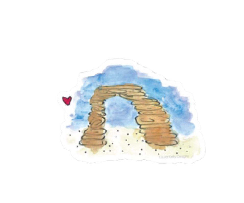 Arches Sticker
