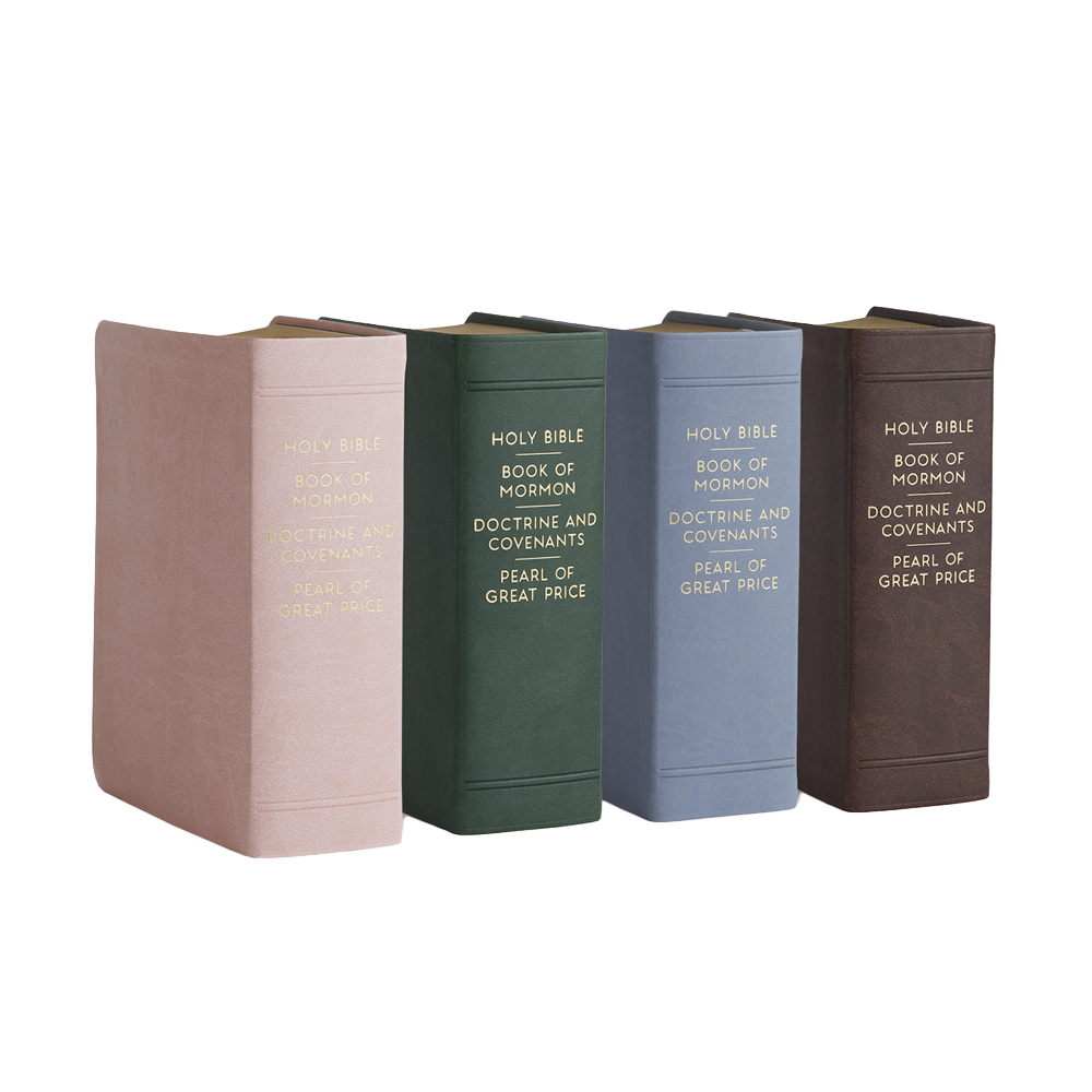 Simulated Leather Standard Quad Combination, Indexed Brown