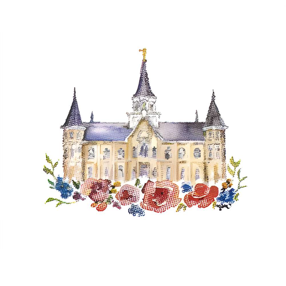 Card Provo City Center Temple