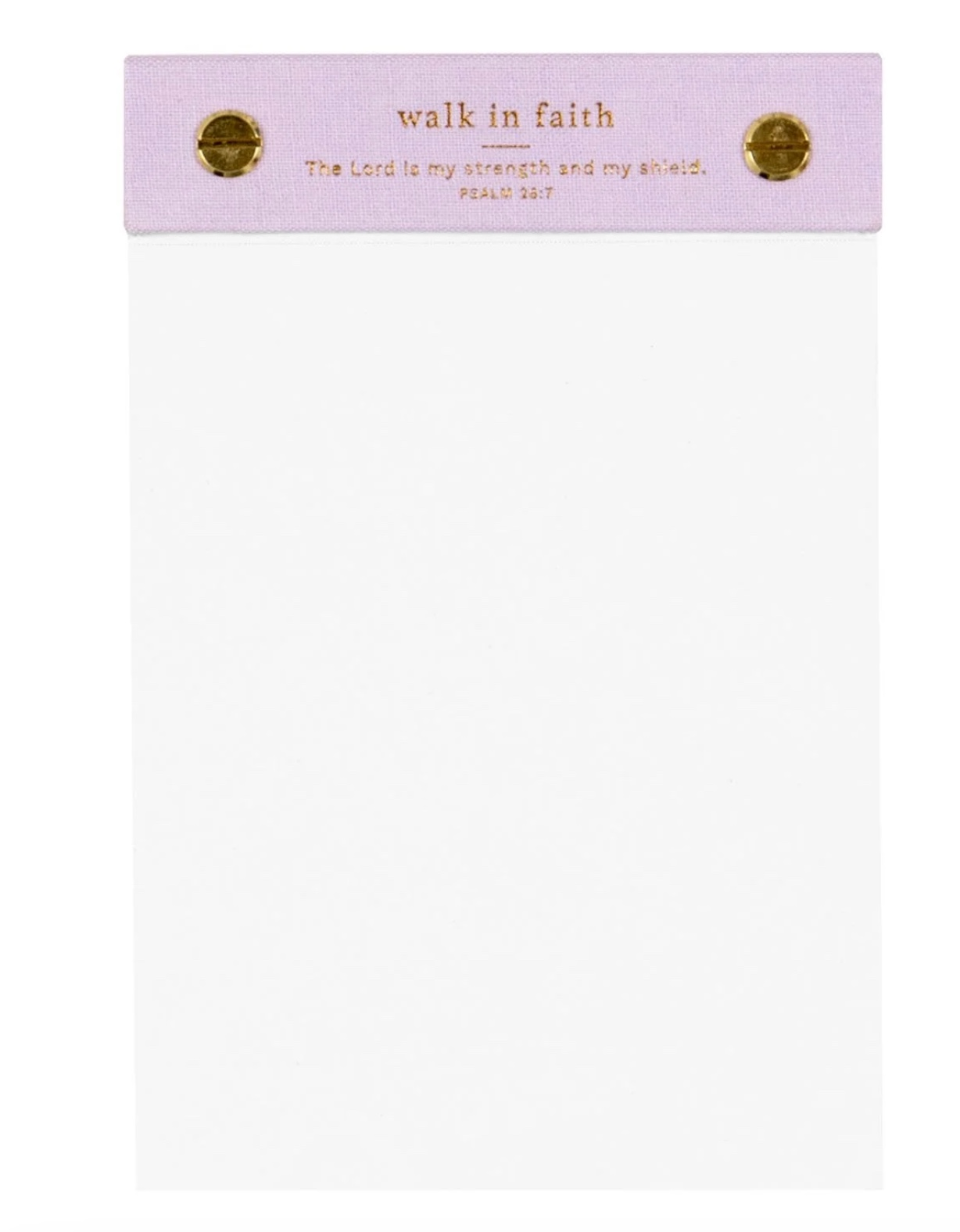 Walk in Faith Notepad, , large