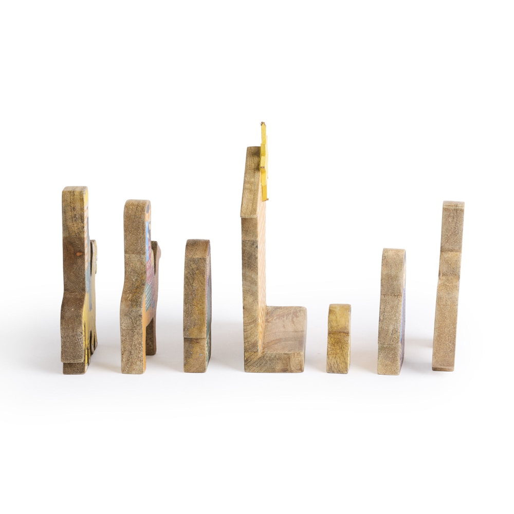 India Mango Wood Nativity, , large