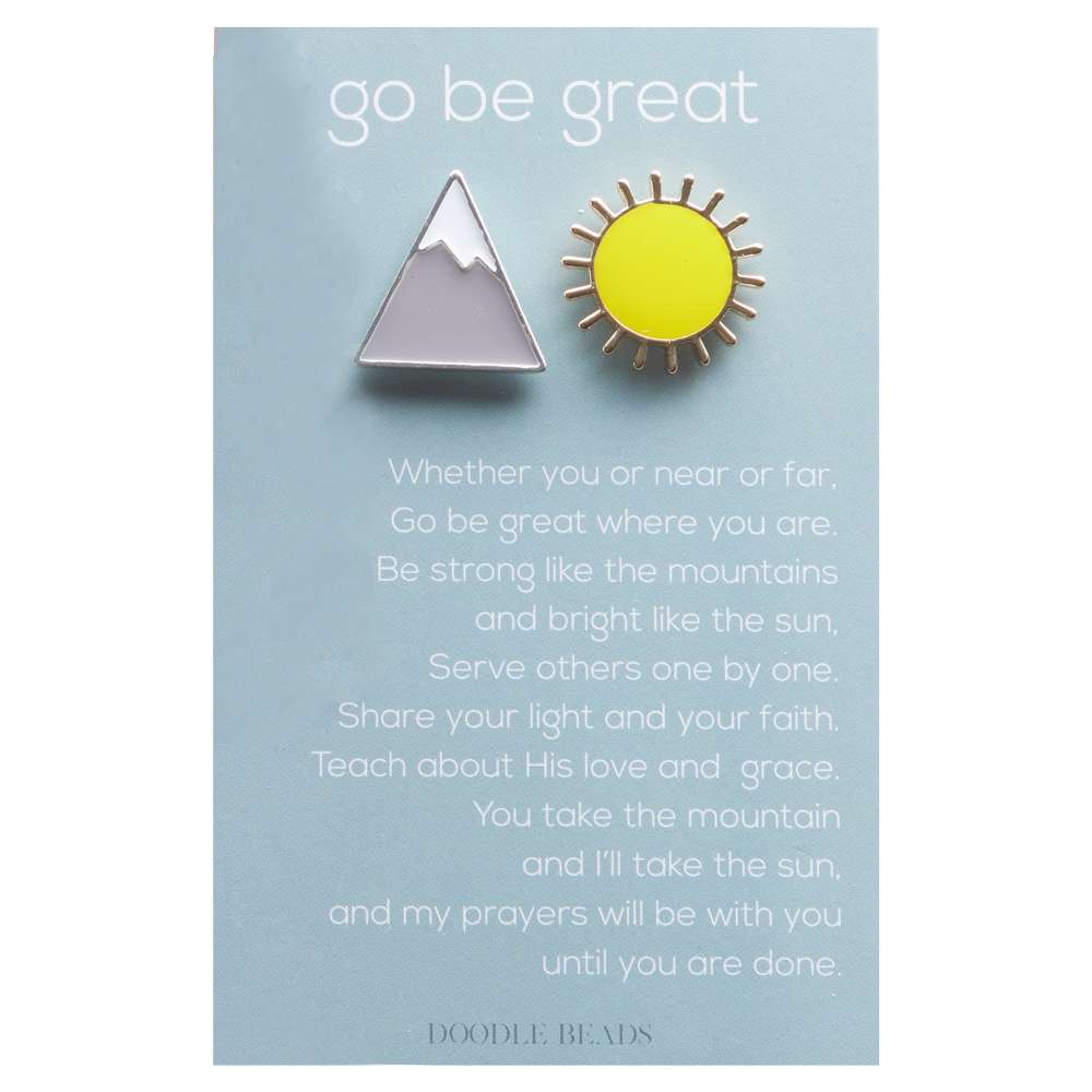 Go Be Great Missionary Pin, , large image number 0