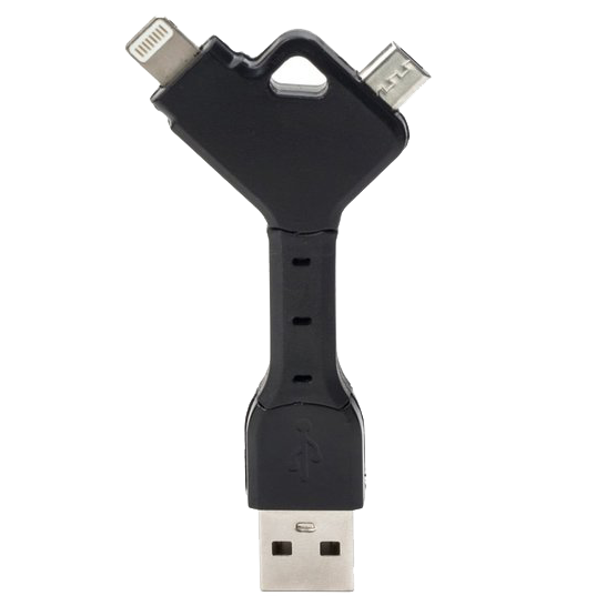 2-in-1 USB Keychain (Assorted), , large image number 0