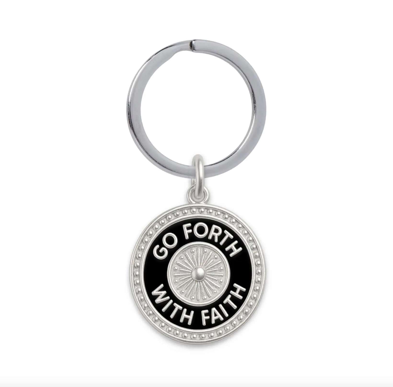Go Forth with Faith Keyring, , large