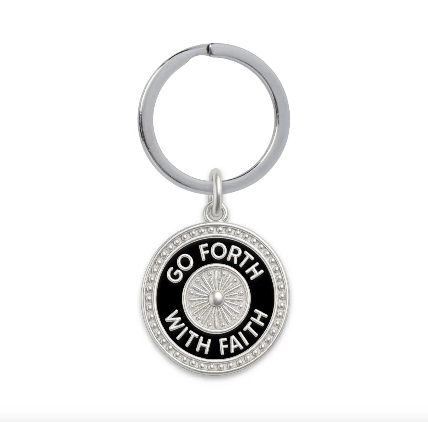 Go Forth with Faith Keyring, , large