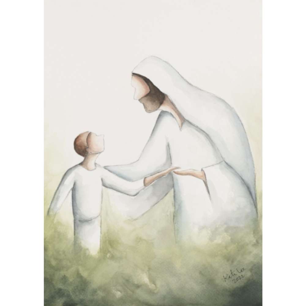 I Am His Servant Baptism Greeting Card