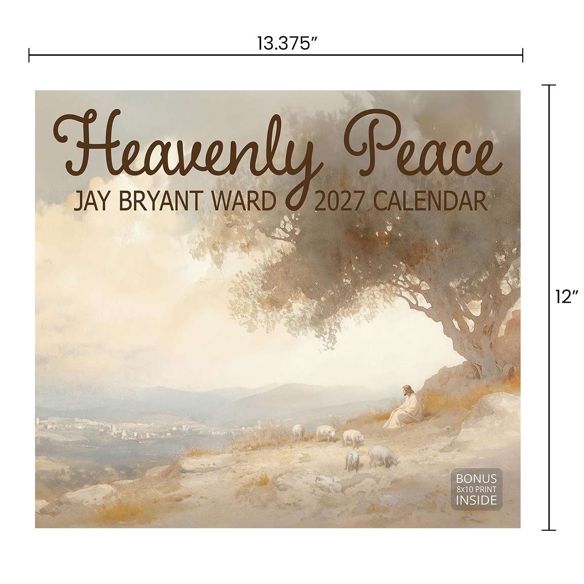 2027 Heavenly Peace Wall Calendar, , large image number 5