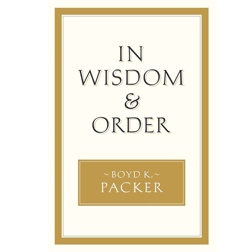 In Wisdom and Order 2