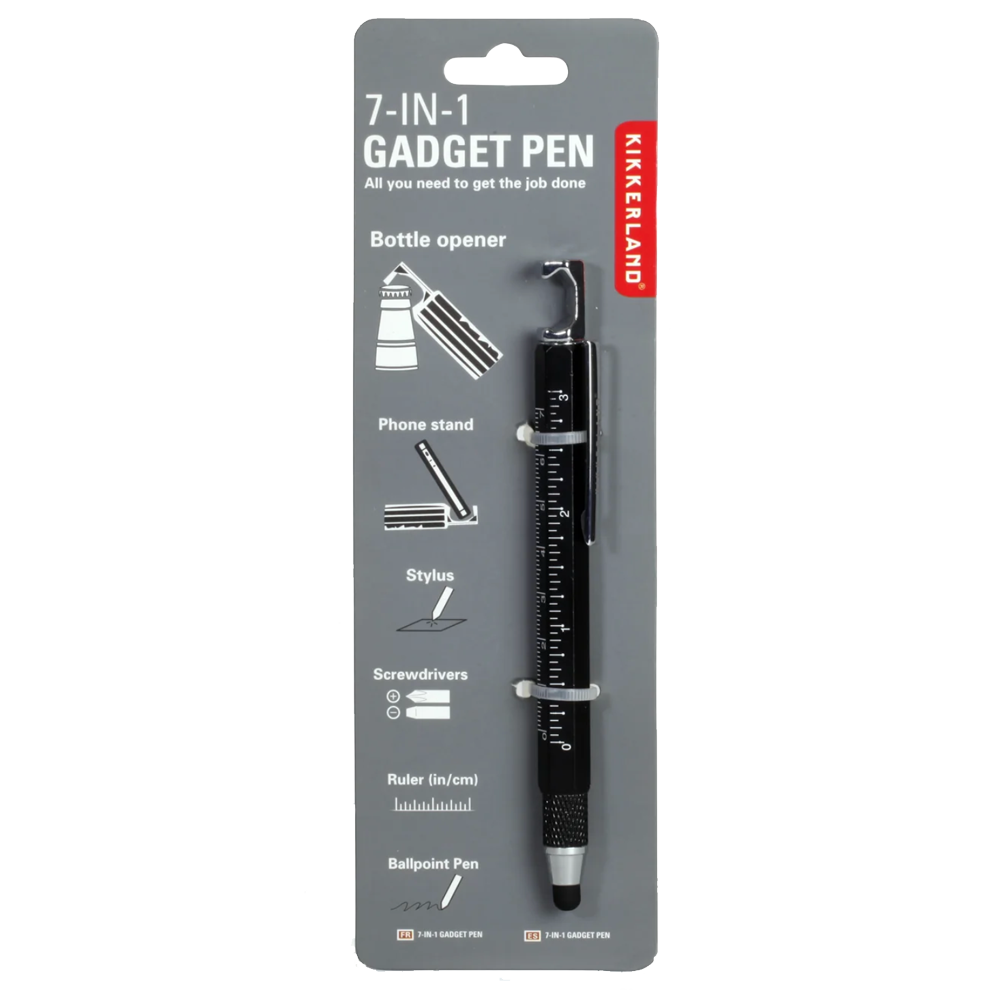 7-in-1 Gadget Pen - KIKKERLAND | Deseret Book 7-in-1 Gadget Pen - KIKKERLAND | Deseret Book