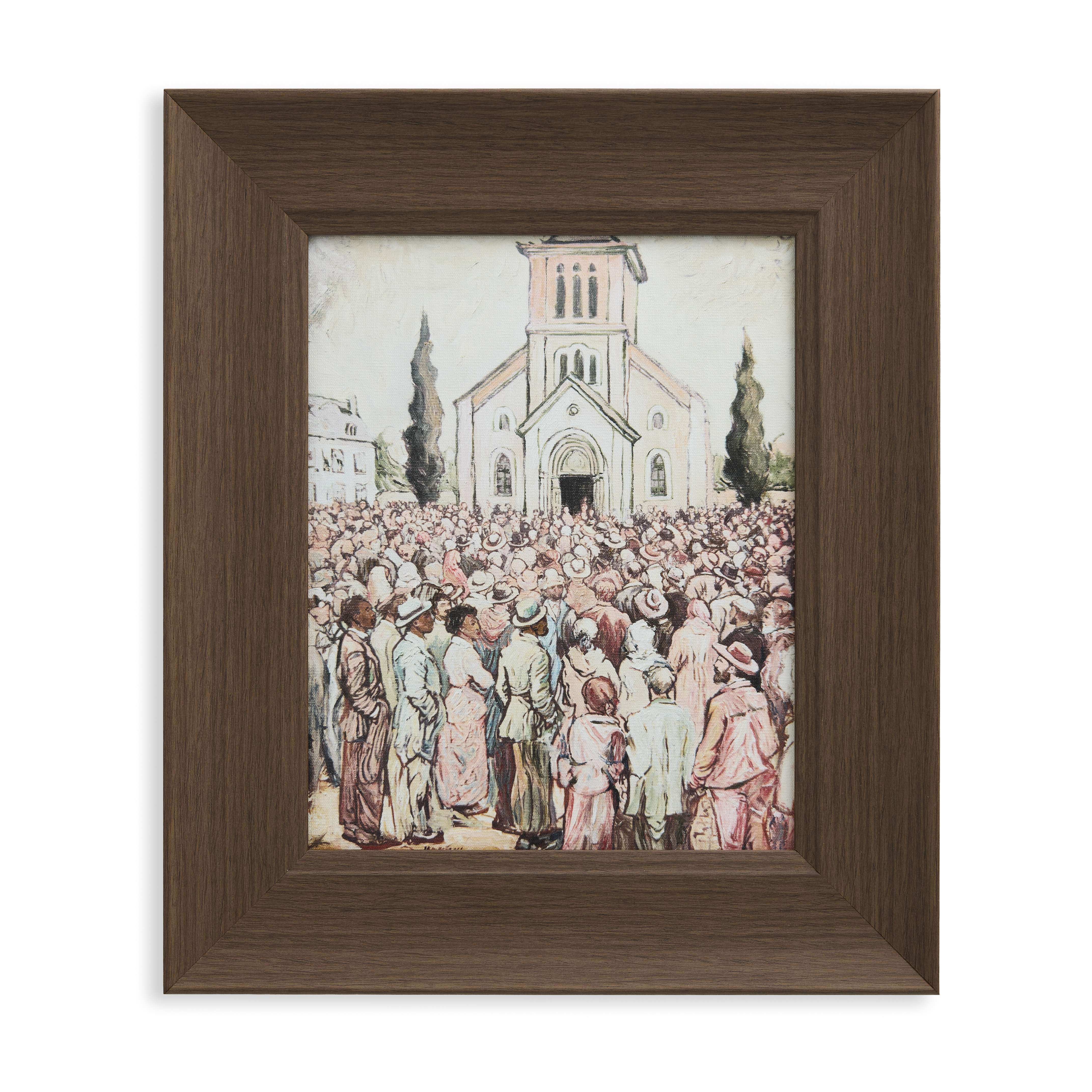 United: Sunday Meant Something to Us (14x12 Framed Paper Print)