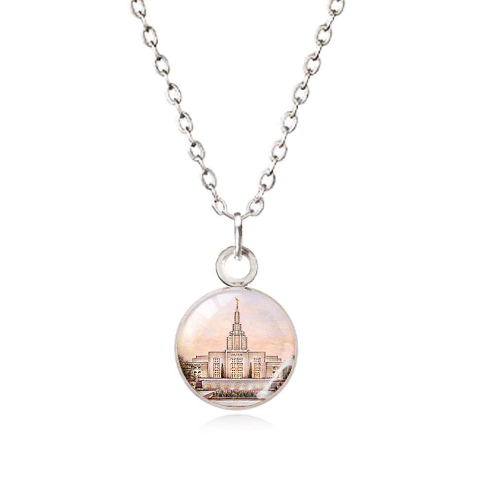 Idaho Falls Idaho Temple Necklace, , large