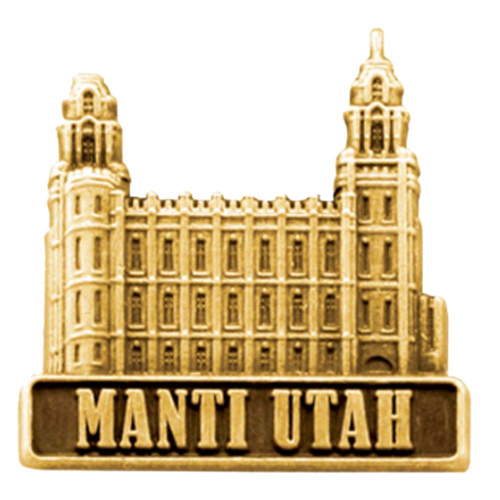 Manti Temple Pin