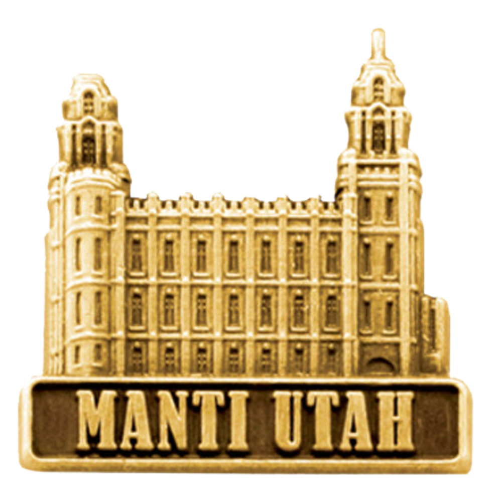 Manti Temple Pin, , large image number 0