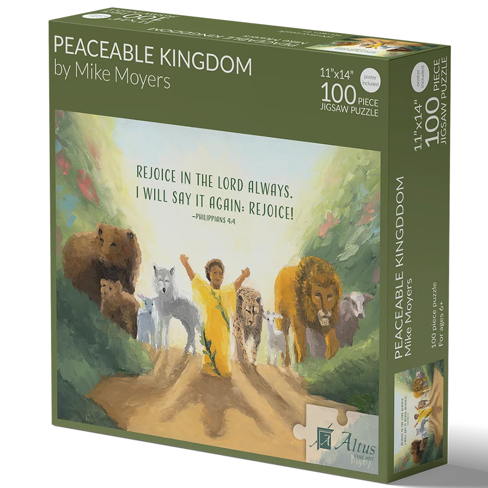 Peaceable Kingdom 100 Piece Puzzle, , large