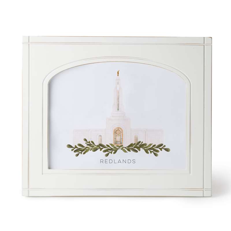 Redlands California Temple (11x13 Framed Art)