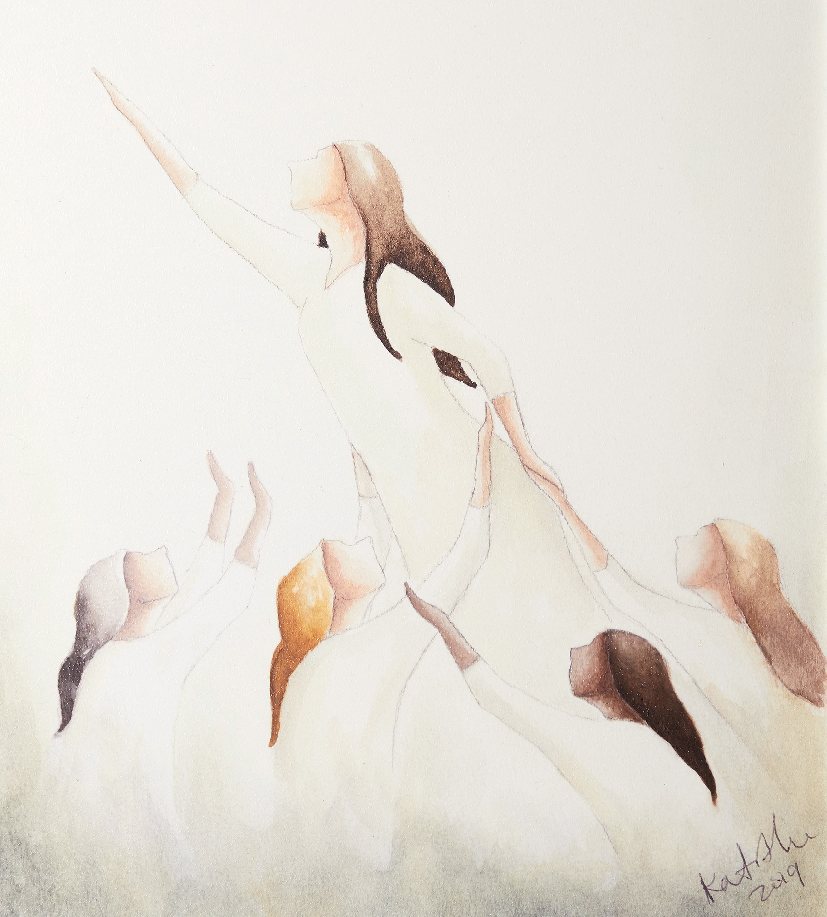 Lifted Together (28x24 Framed Art), , large