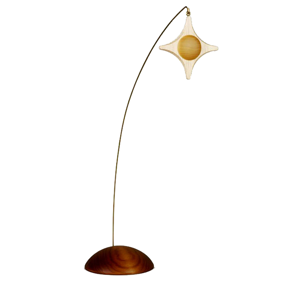 Handcrafted German Wood Nativity Star