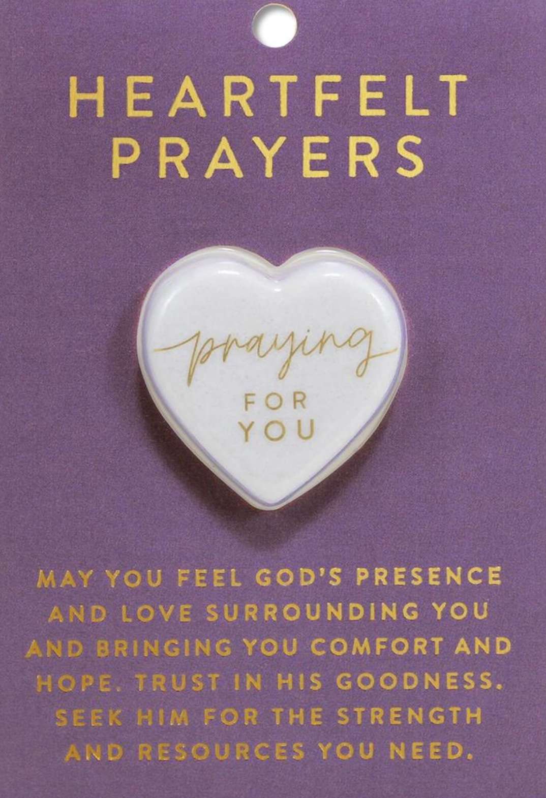 Praying for You Heart Stone