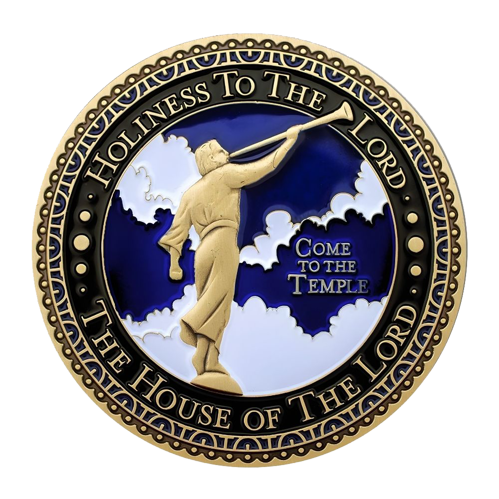 Draper Utah Temple Medallion Coin, , large image number 2