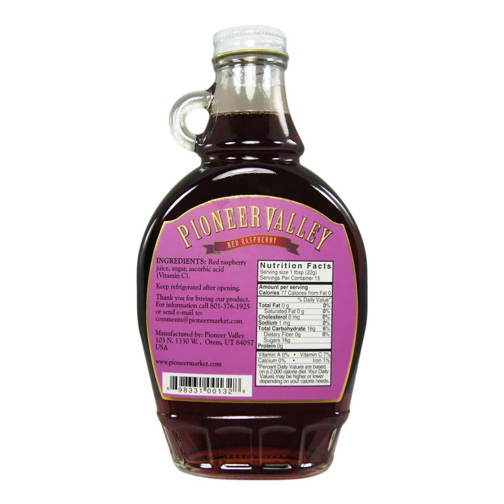 Syrup Raspberry 11.5 Oz, , large