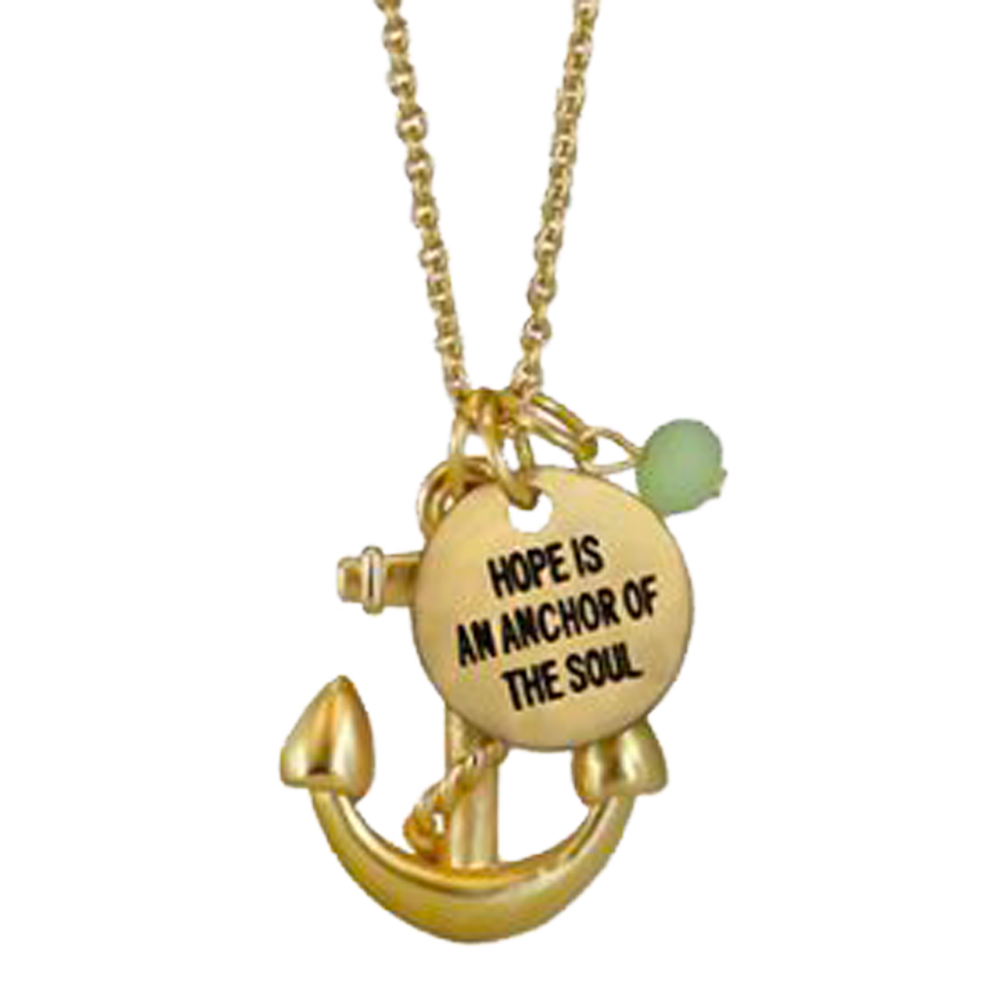 Hope Is an Anchor to the Soul Necklace, , large image number 0