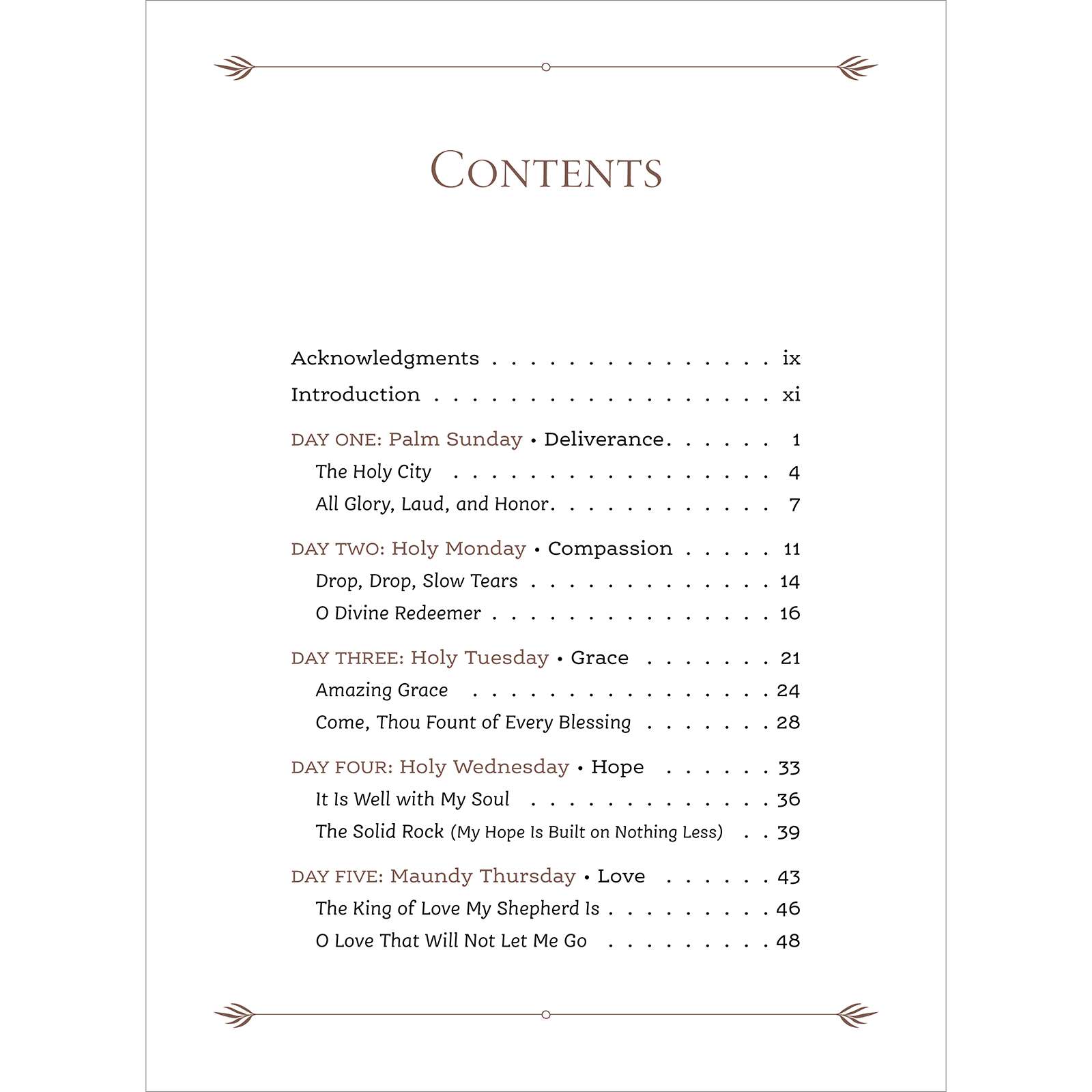 Sacred Days, Sacred Songs, , large
