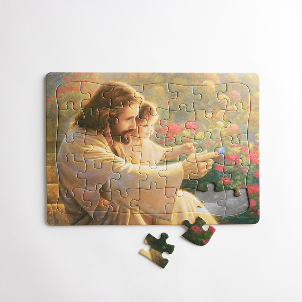 Precious in His Sight 35 Piece Tray Puzzle, , large image number 3