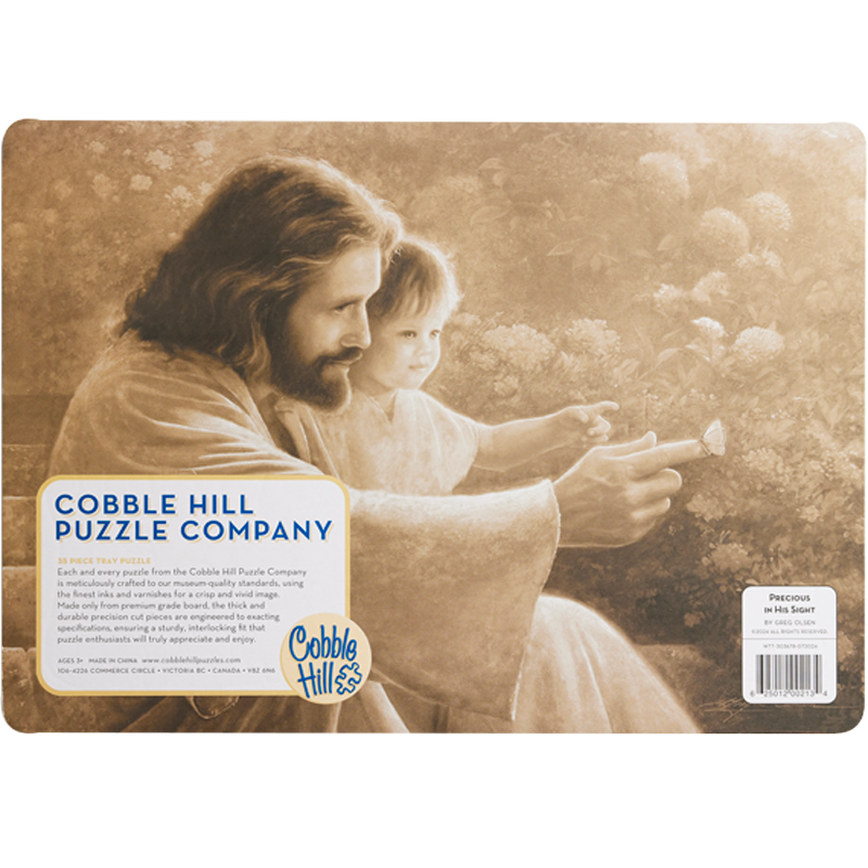 Precious in His Sight 35 Piece Tray Puzzle, , large image number 2