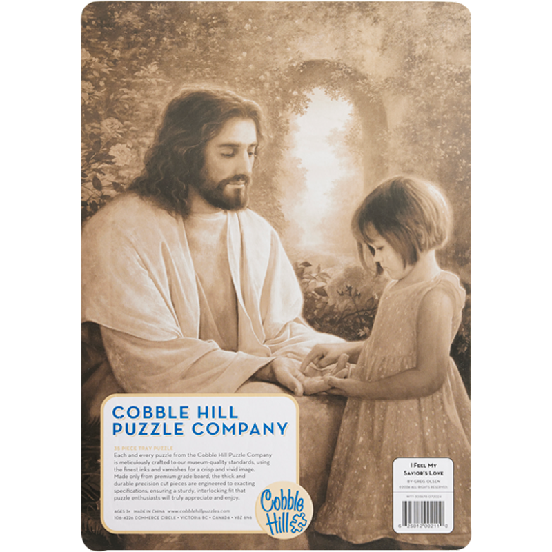 I Feel My Savior's Love 35 Piece Tray Puzzle - OLSEN, GREG