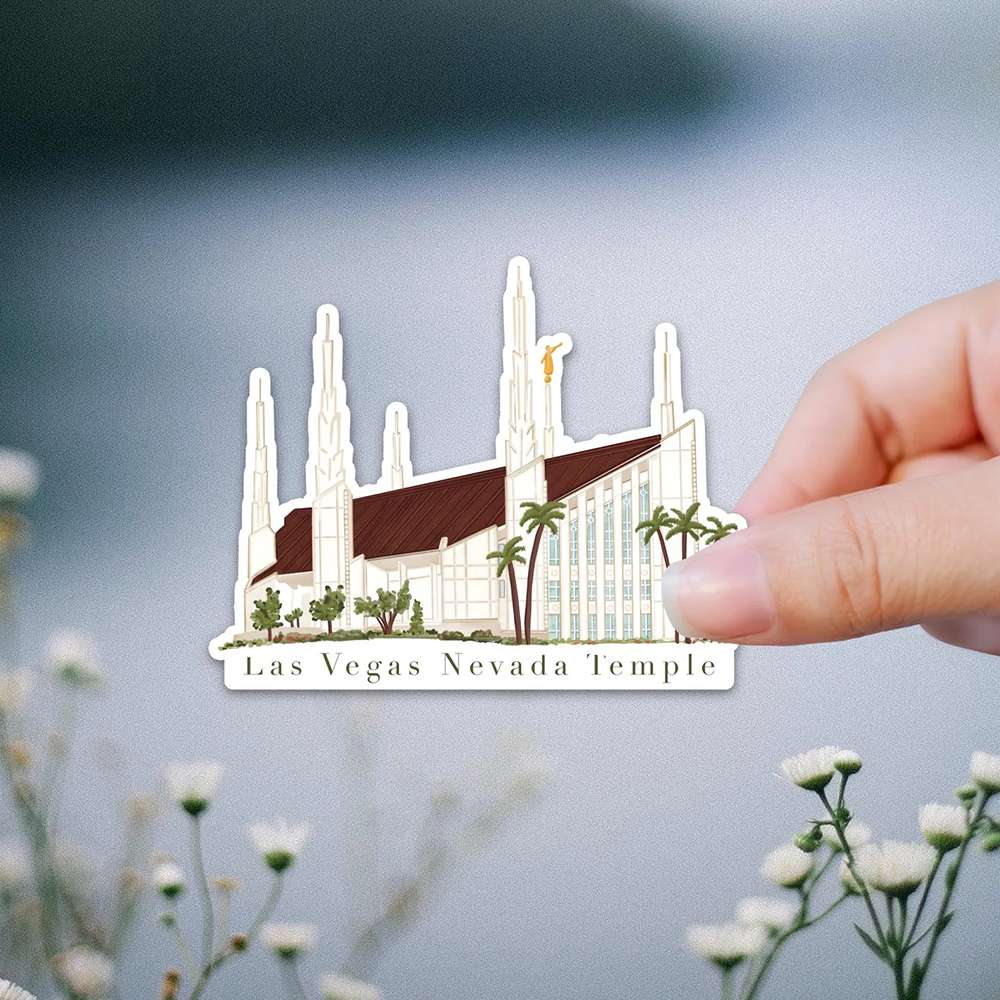 Las Vegas Temple Sticker, , large image number 2