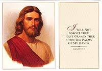 I Will Not Forget Thee Print