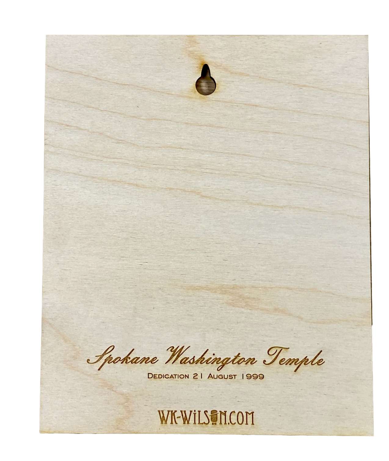 Seattle Washington Temple Layered Wood Plaque, , large