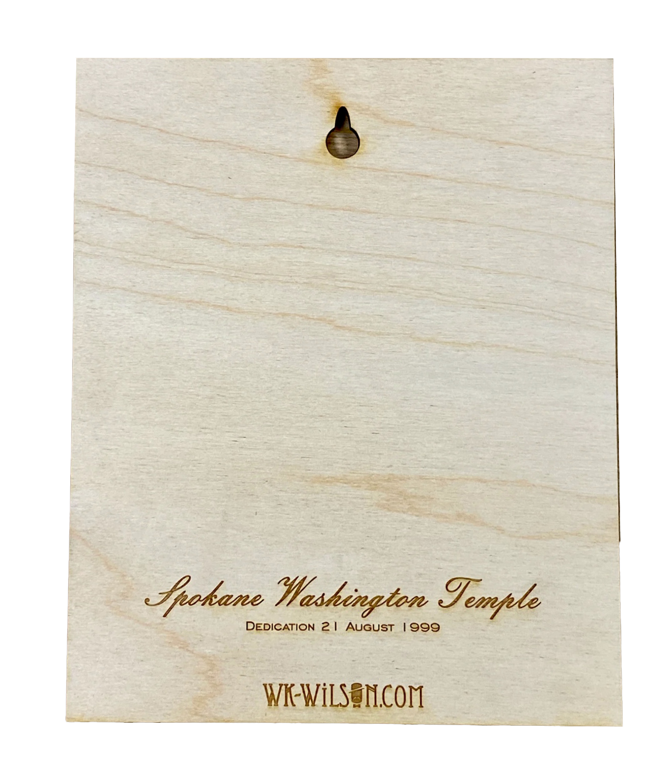 Seattle Washington Temple Layered Wood Plaque, , large