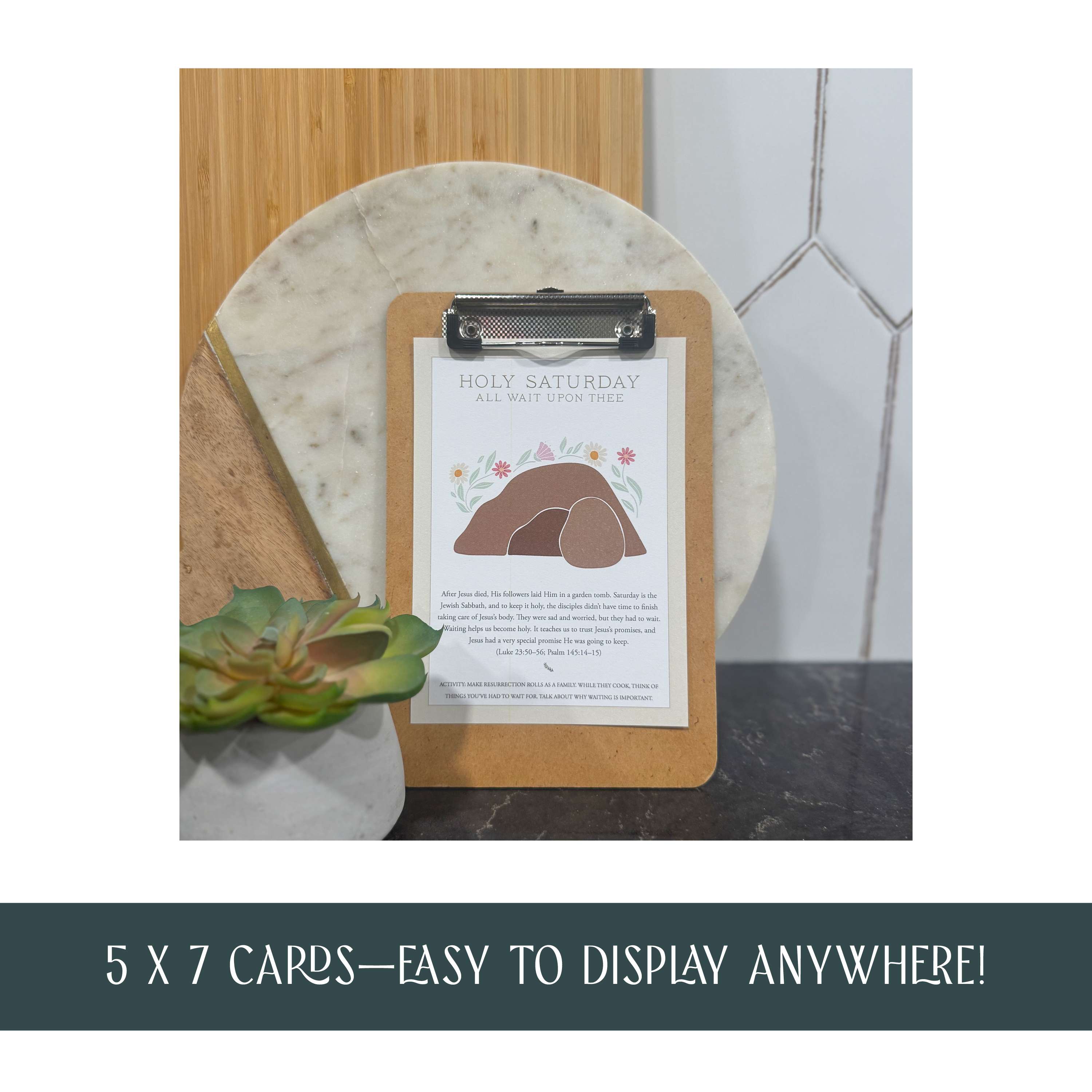 Holy Week Easter Cards (Instant Download), , large