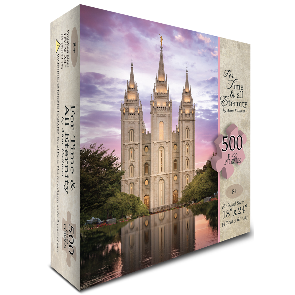 For Time & All Eternity 500 Piece Puzzle,  For Time & All Eternity 500 Piece Puzzle