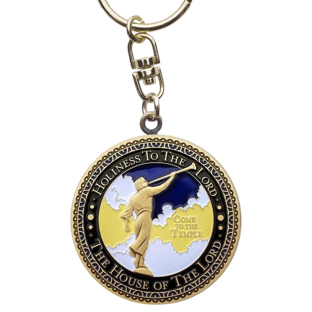 Provo City Center Utah Temple Keychain, , large image number 2