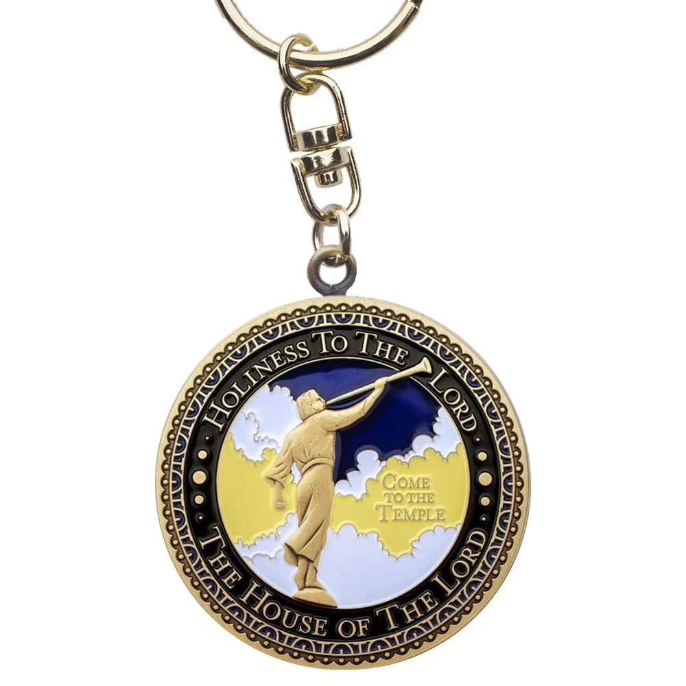 Provo City Center Utah Temple Keychain, , large image number 2