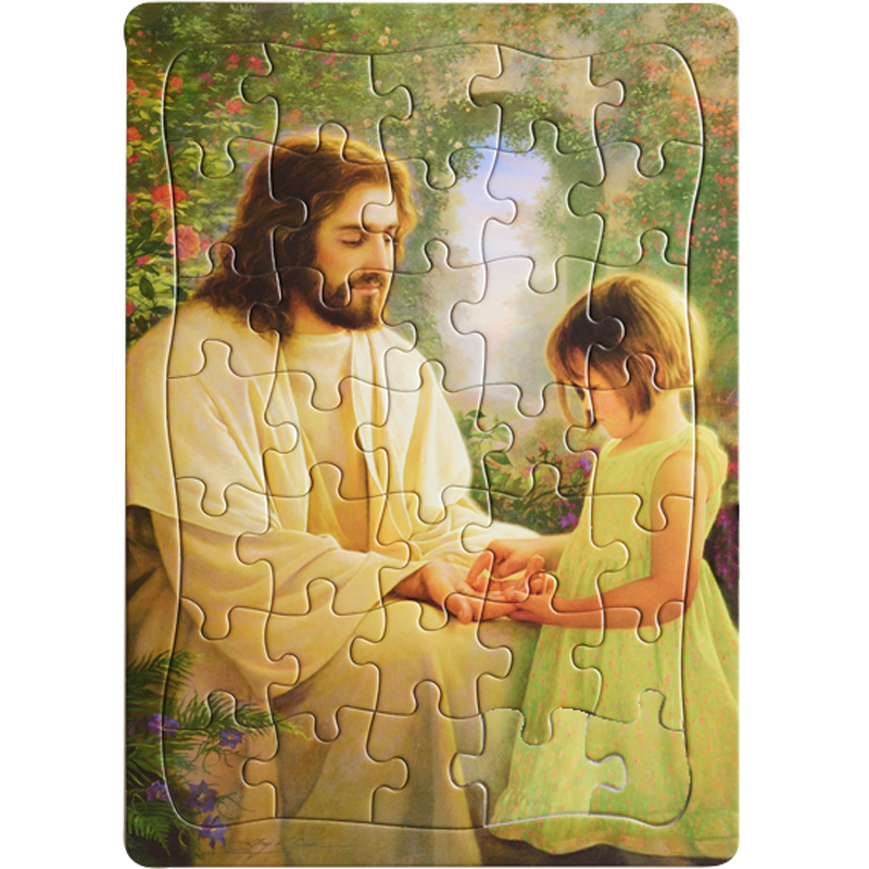 I Feel My Savior's Love 35 Piece Tray Puzzle - OLSEN, GREG