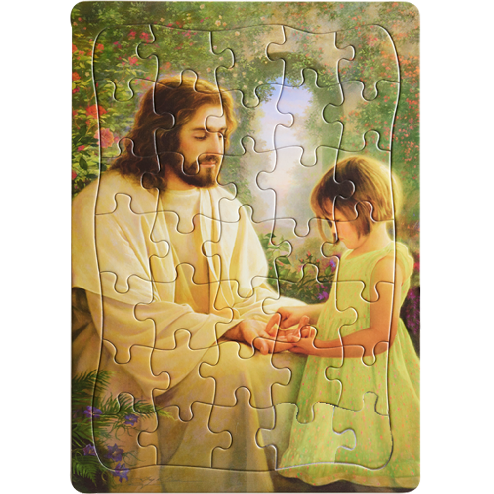 I Feel My Savior's Love 35 Piece Tray Puzzle, , large image