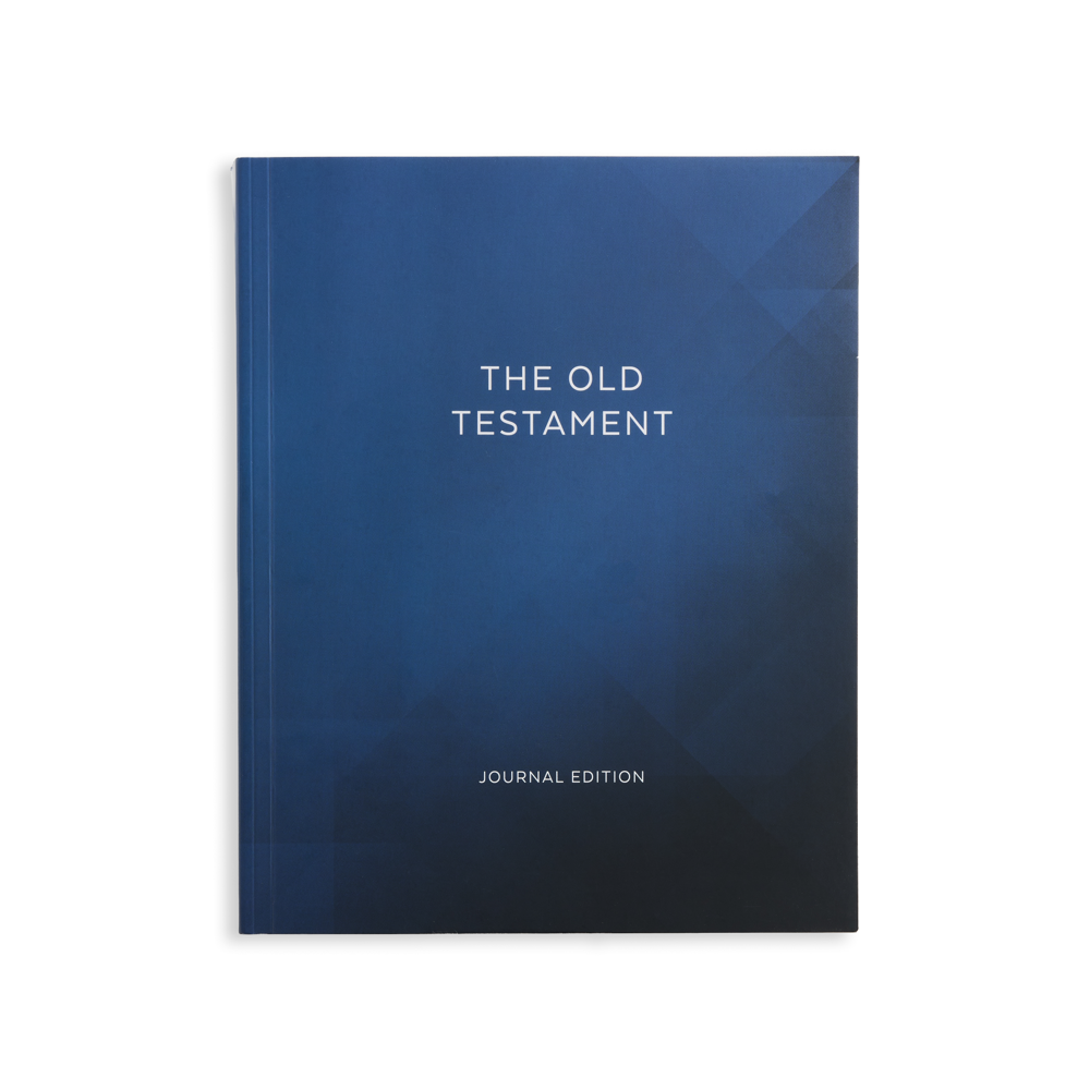 The Old Testament, Journal Edition, Large Print Blue,  The Old Testament, Journal Edition, Large Print Blue
